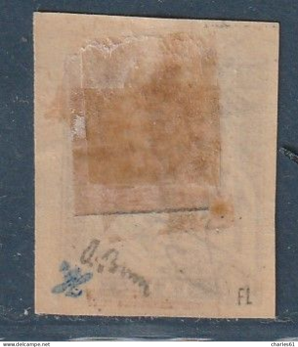 DIEGO SUAREZ - Timbres-Taxe N°9 * (1892) 15c Noir - Signé - - Unused Stamps