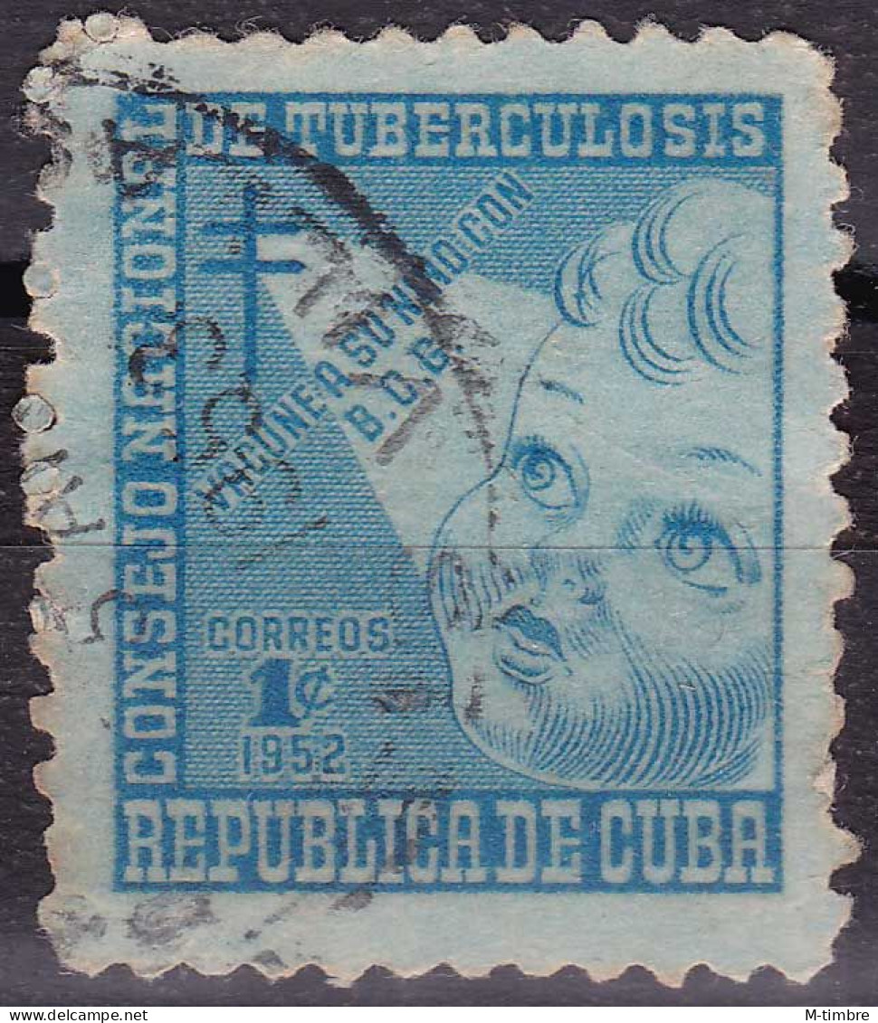Cuba YT B18 Mi Z17 Année 1952 (Used °) Enfant - Tuberculose - Bienfaisance