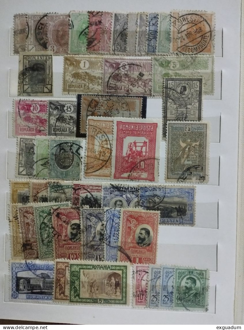 Lot Of Stamps From Romania - Collections