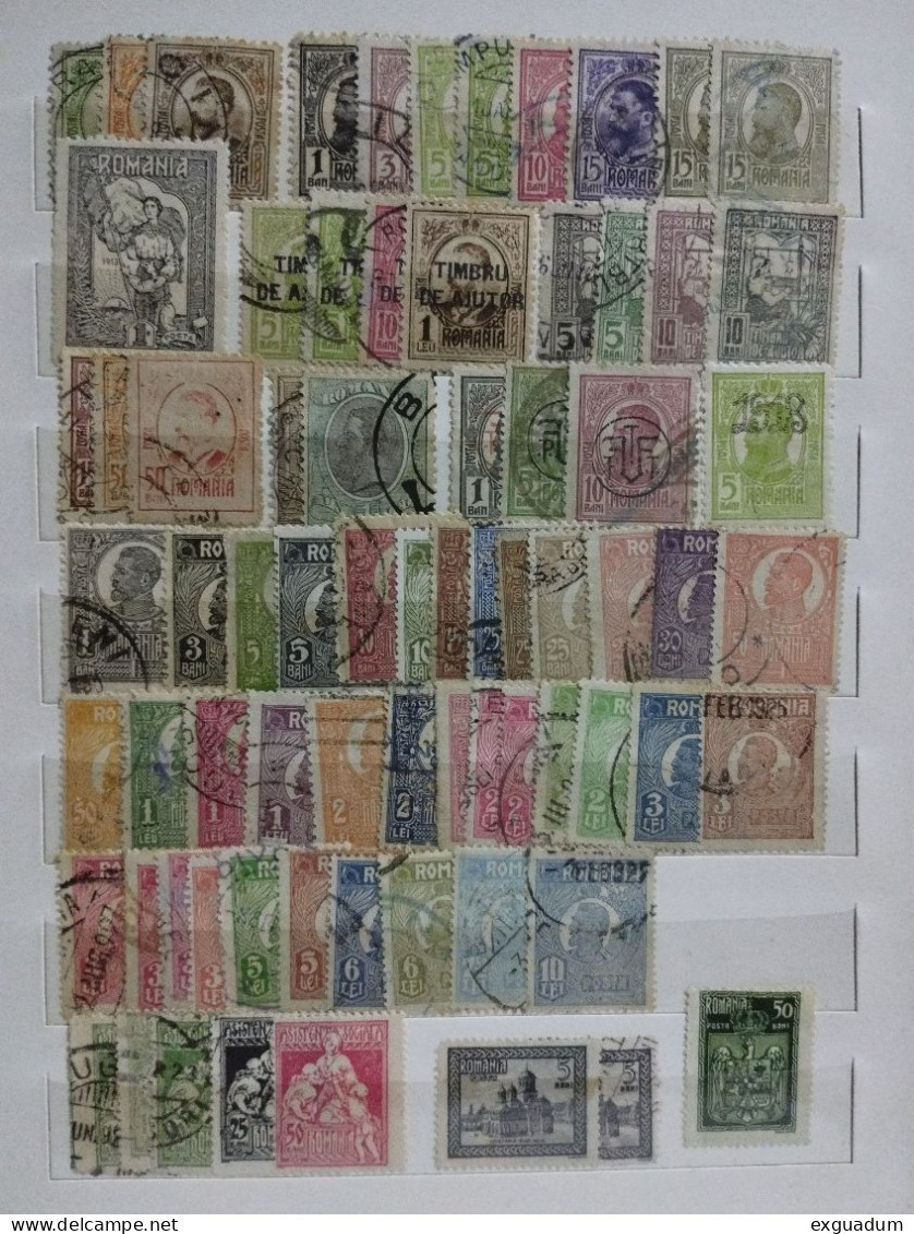 Lot Of Stamps From Romania - Sammlungen