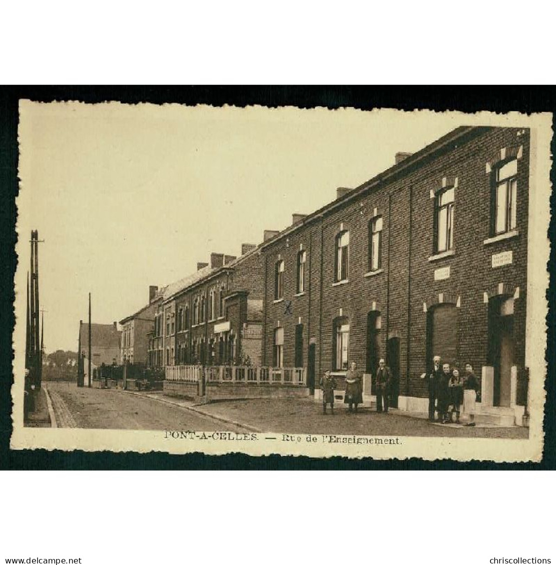 BELGIQUE - PONT A CELLES - Rue De L'Enseignement - Pont-a-Celles