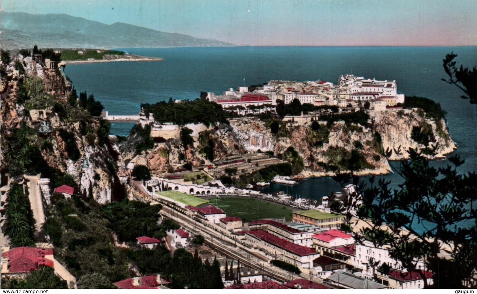 CPSM - MONACO - Vue Panoramique Stade Louis II ... LOT 3 CP à Saisir (format 9x14) - Stadi