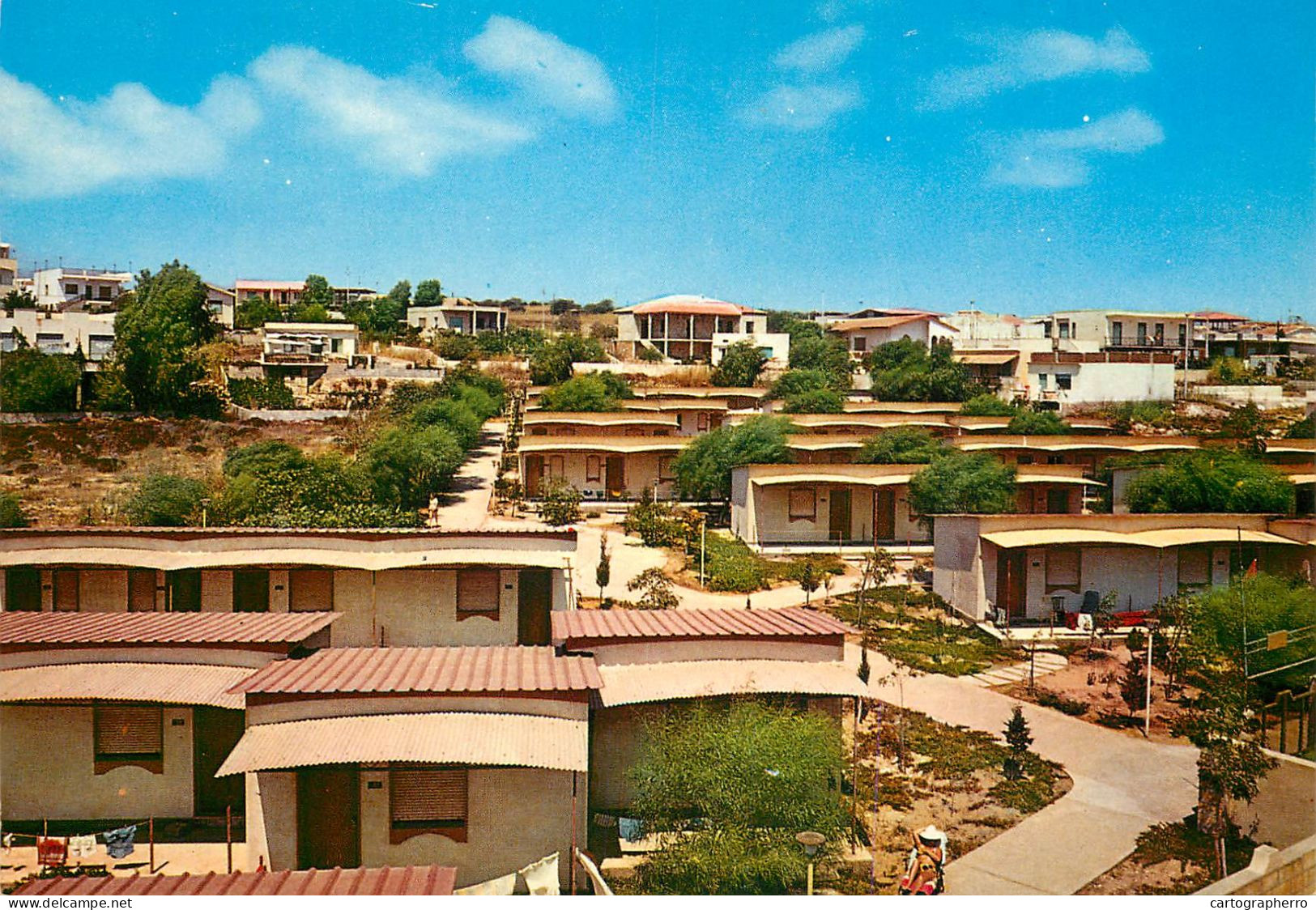 Postcard Italy Marina Di Modica Village Best Azure - Modica