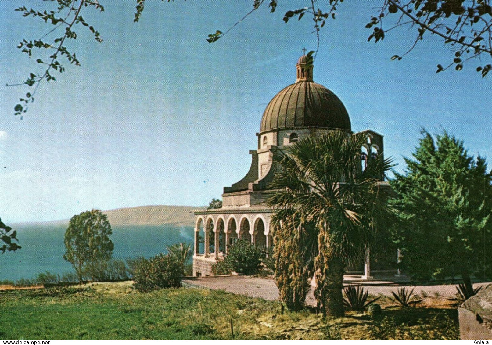19698 MOUNT OF THE BEATITUDES    ( 2 Scans) - Israel