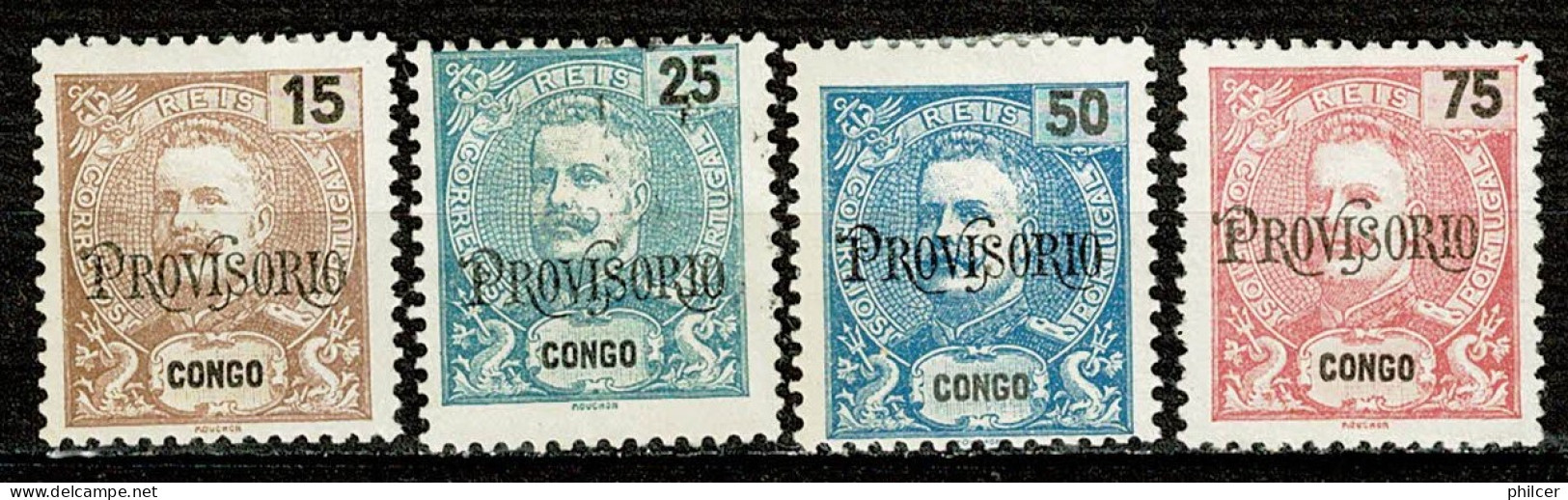 Congo, 1902, # 42/5, MNG And Used - Portuguese Congo