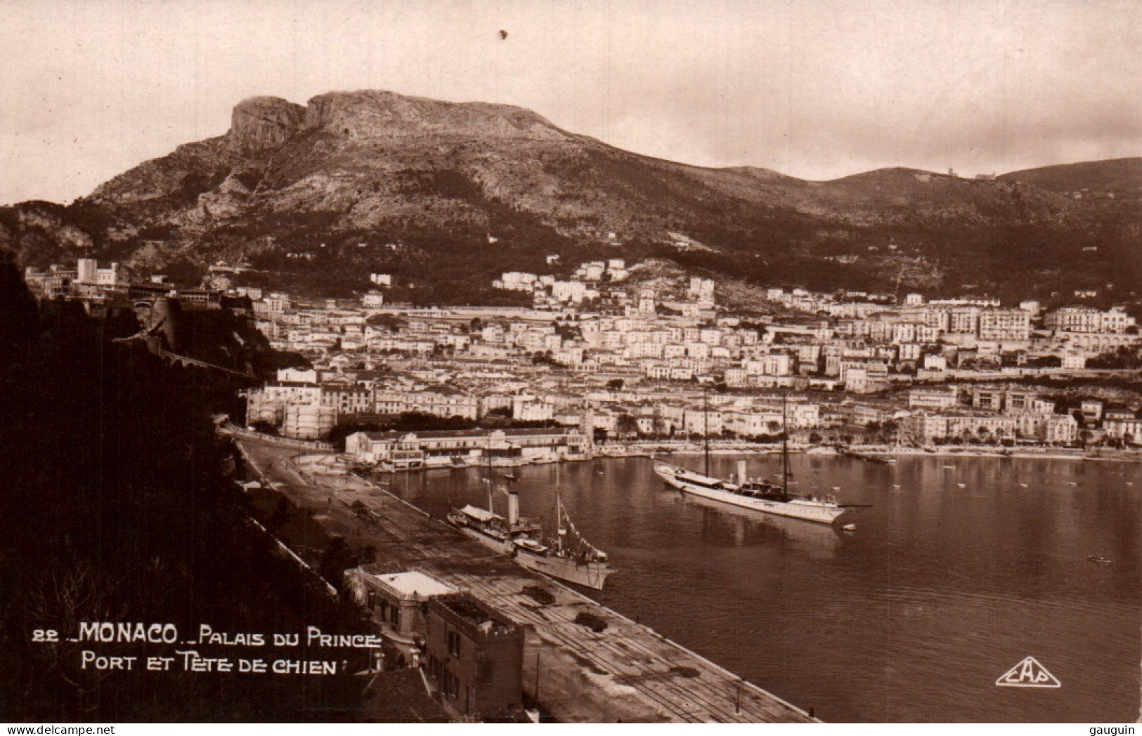 CPA - MONACO - Le Port (yachts) - Edition CAP - Hafen