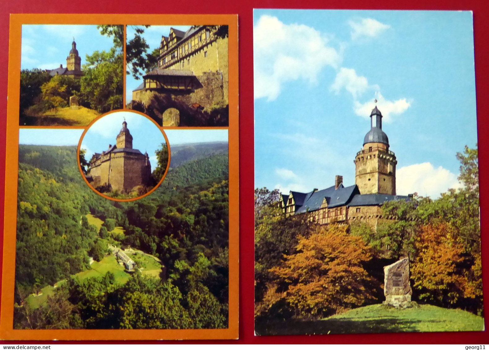 2 X Burg Falkenstein - Harz - Selketal 1984, 1983 - Stassfurt