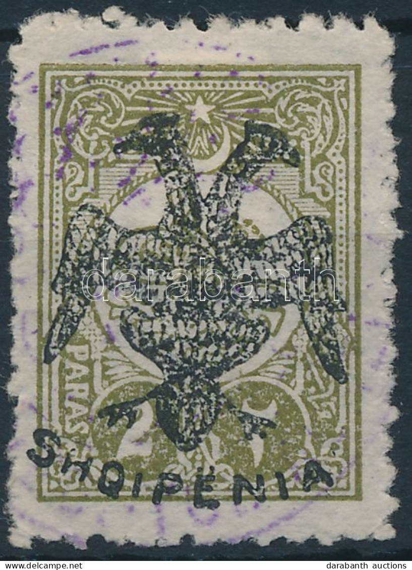 O Albánia 1913 Mi 3 (Mi EUR 320.-) - Sonstige & Ohne Zuordnung