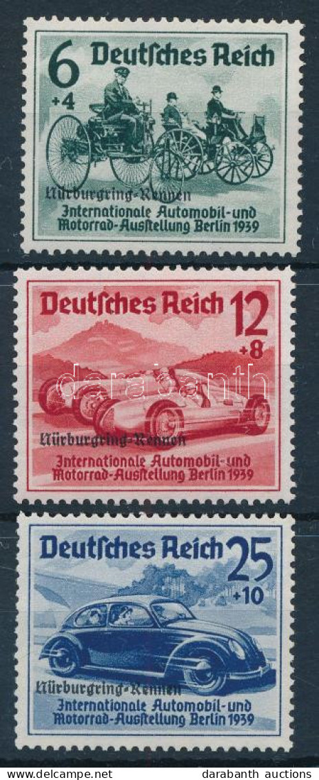 ** Deutsches Reich 1939 Mi 695-697 (Mi EUR 300,-) - Other & Unclassified