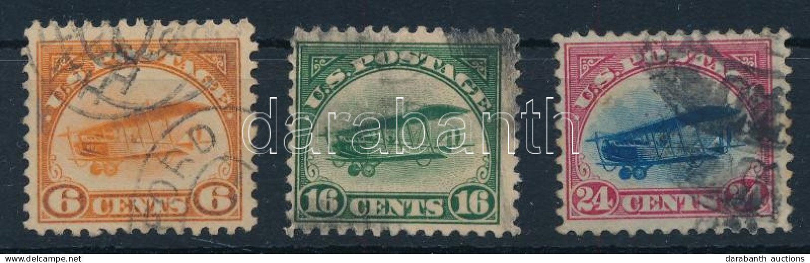 O Amerikai Egyesült Államok 1918 Mi 248-250 (Mi EUR 100.-) - Otros & Sin Clasificación