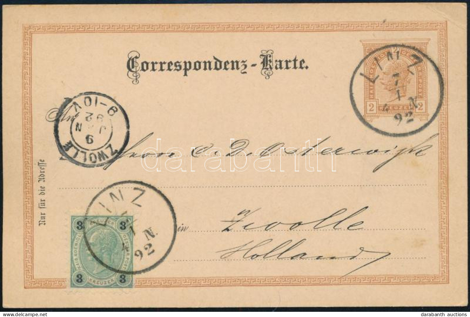 Ausztria 1892 - Other & Unclassified