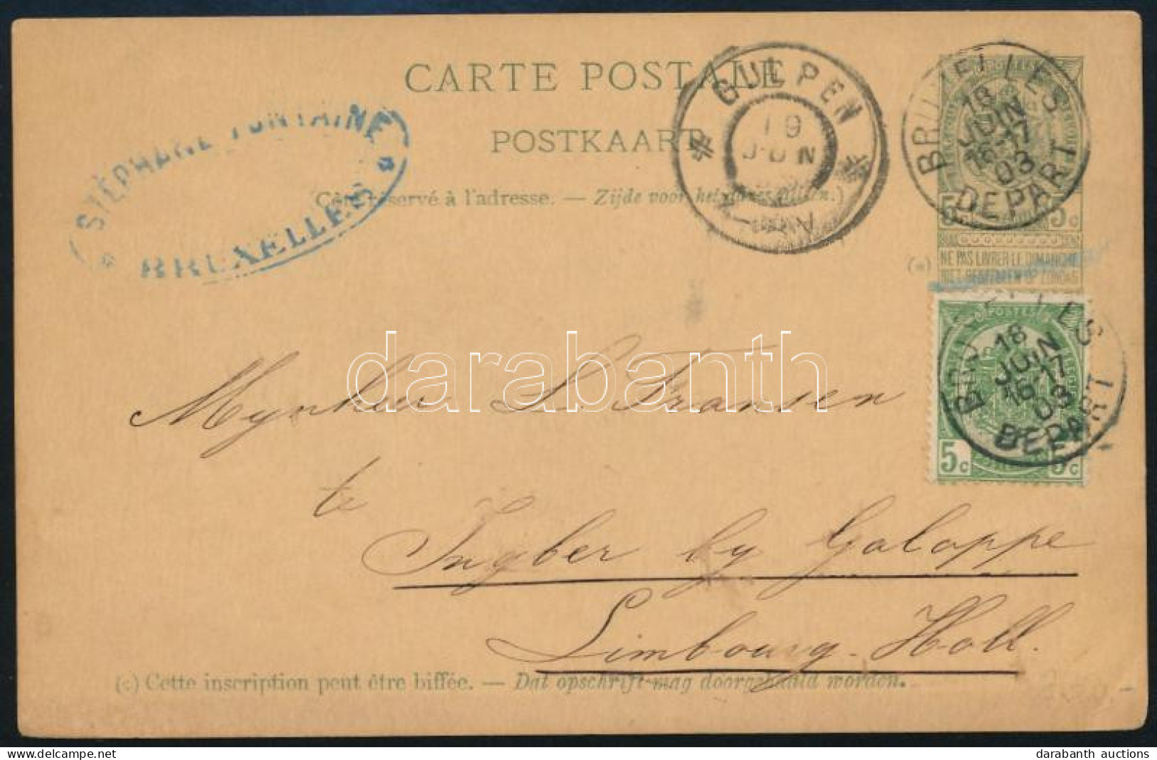 Belgium 1903 - Other & Unclassified