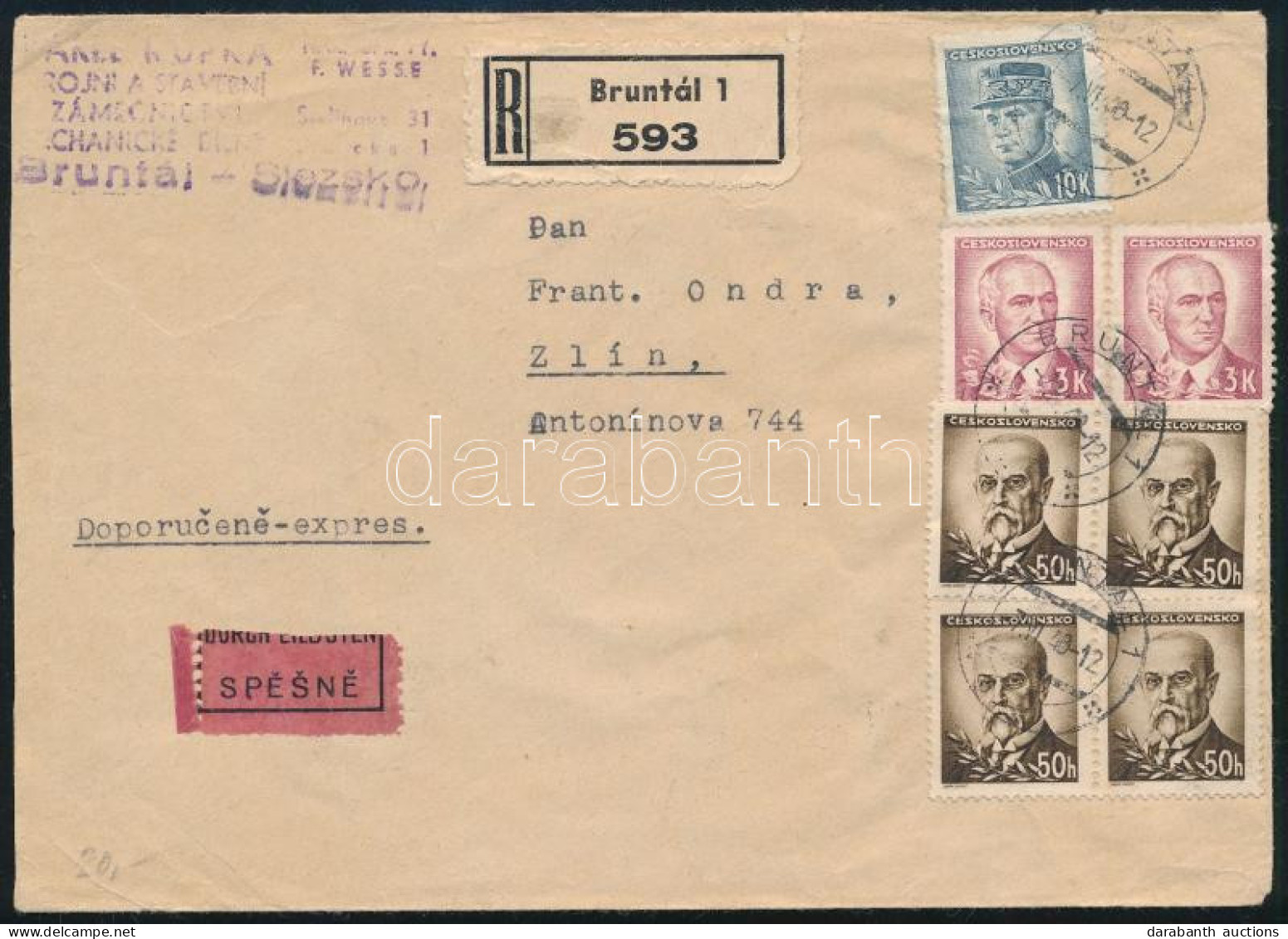 Csehszlovákia 1946 - Other & Unclassified