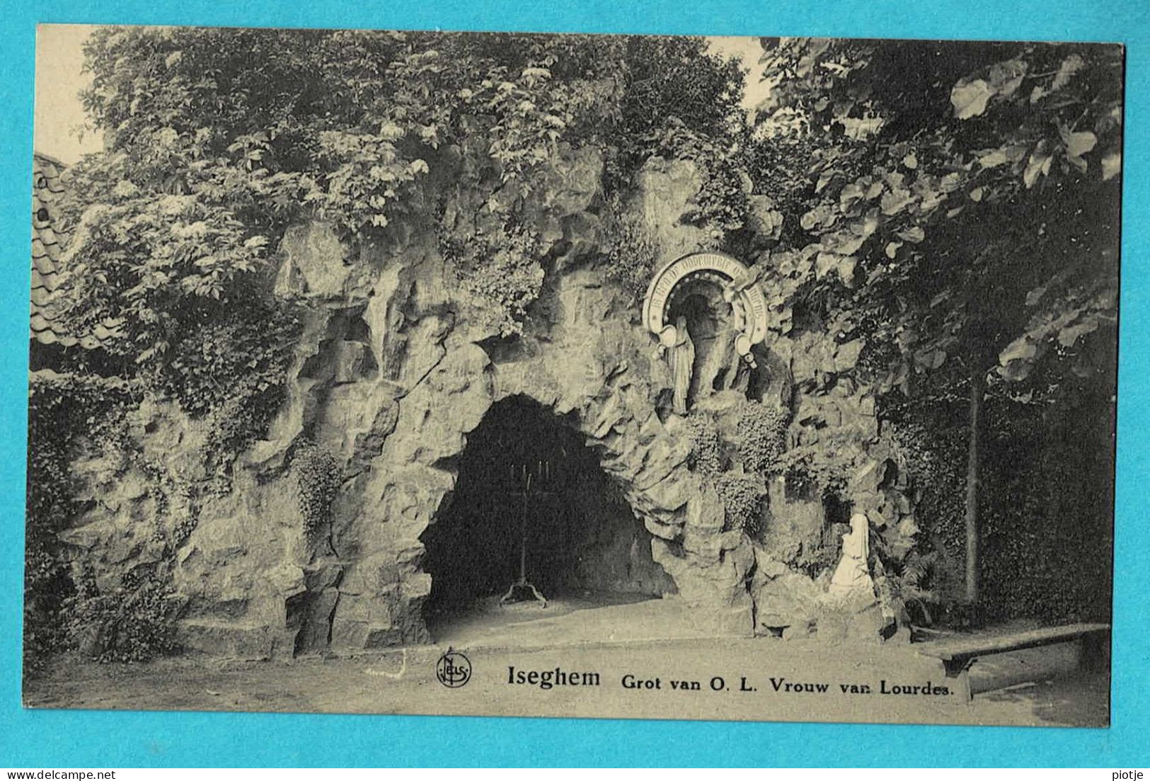 * Izegem - Iseghem (West Vlaanderen) * (Nels, Uitgave Strobbe) Grot OLV Van Lourdes, Grotte, Rare, Old - Izegem