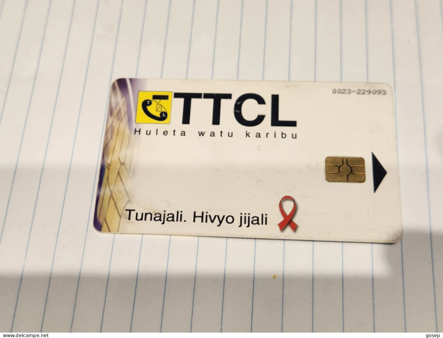 Tanzania-(TZ-TTC-0018B)-sungura Mjanja-(19)-(Tshs-1.000)-(0023-229093)-used Card+1card Prepiad/gift Free - Tansania