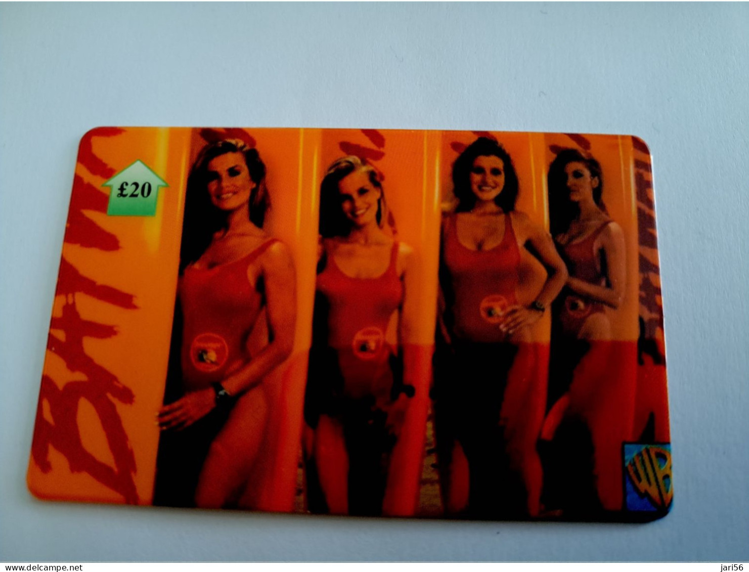 GREAT BRITAIN / 20 POUND /MAGSTRIPE  / BAYWATCH PHONECARD/ LIMITED EDITION/ ONLY 500 EX     **15684** - Verzamelingen