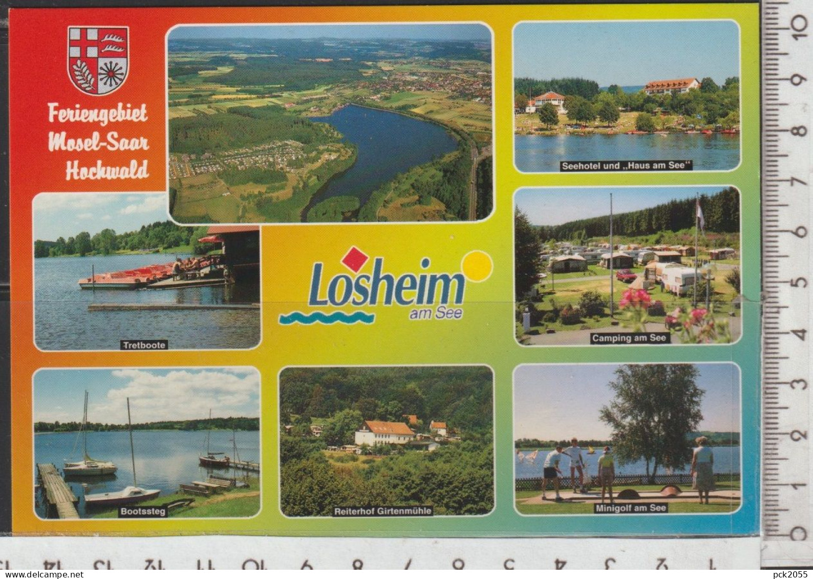 Losheim Am See -Feriengebiet Mosel - Saar Hochwald , Nicht Gelaufen ( AK 3929 ) - Losheim