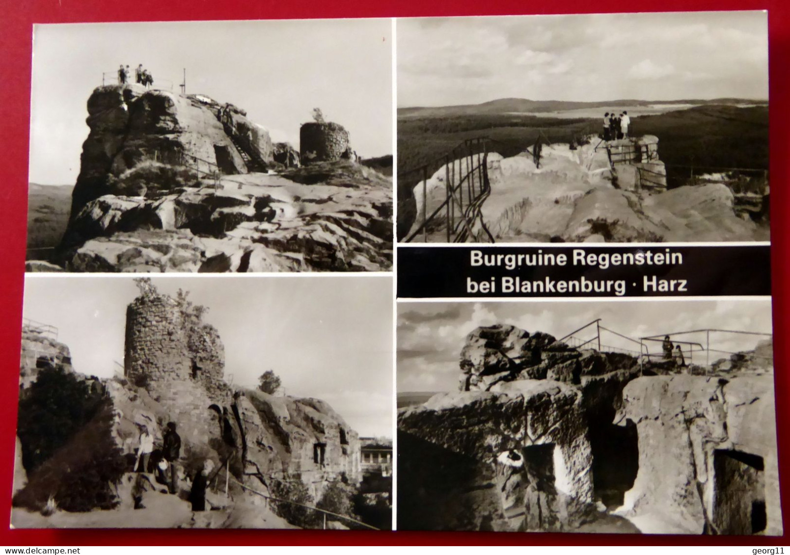 Regenstein - Blankenburg -  Burg Festung - Harz - Echt Foto 1984 - Stassfurt
