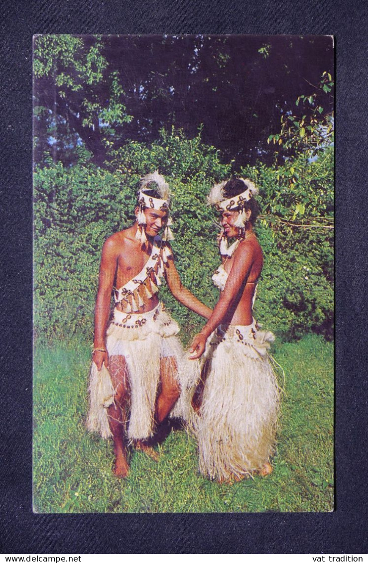 POLYNÉSIE - Affranchissement De Papeete Sur Carte Postale Pour Toulon En 1966 - L 148326 - Brieven En Documenten