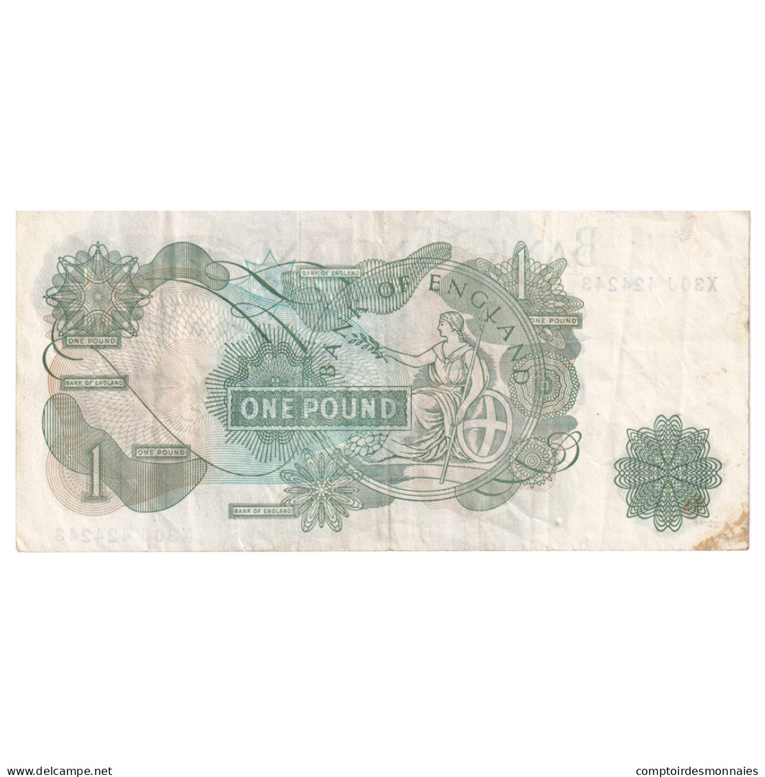 Billet, Grande-Bretagne, 1 Pound, TB - 1 Pound