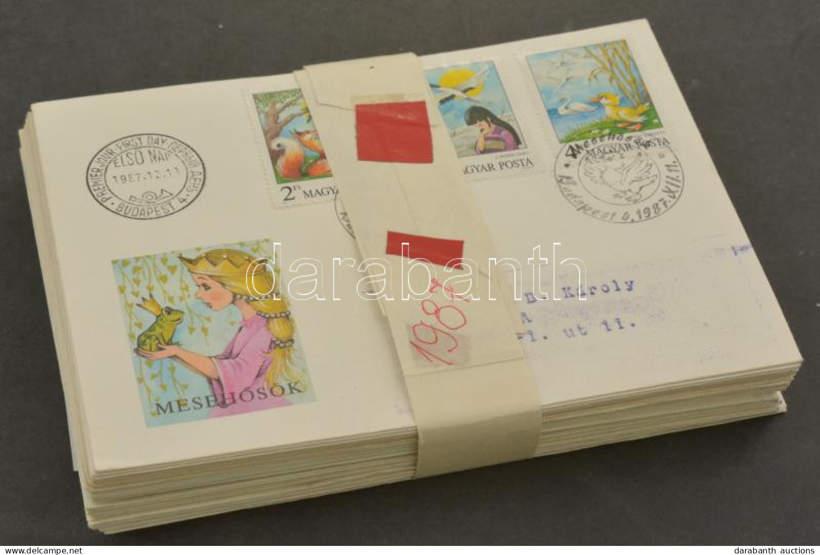 1987 Teljes évfolyam 35 Db FDC-n (17.800) - Other & Unclassified