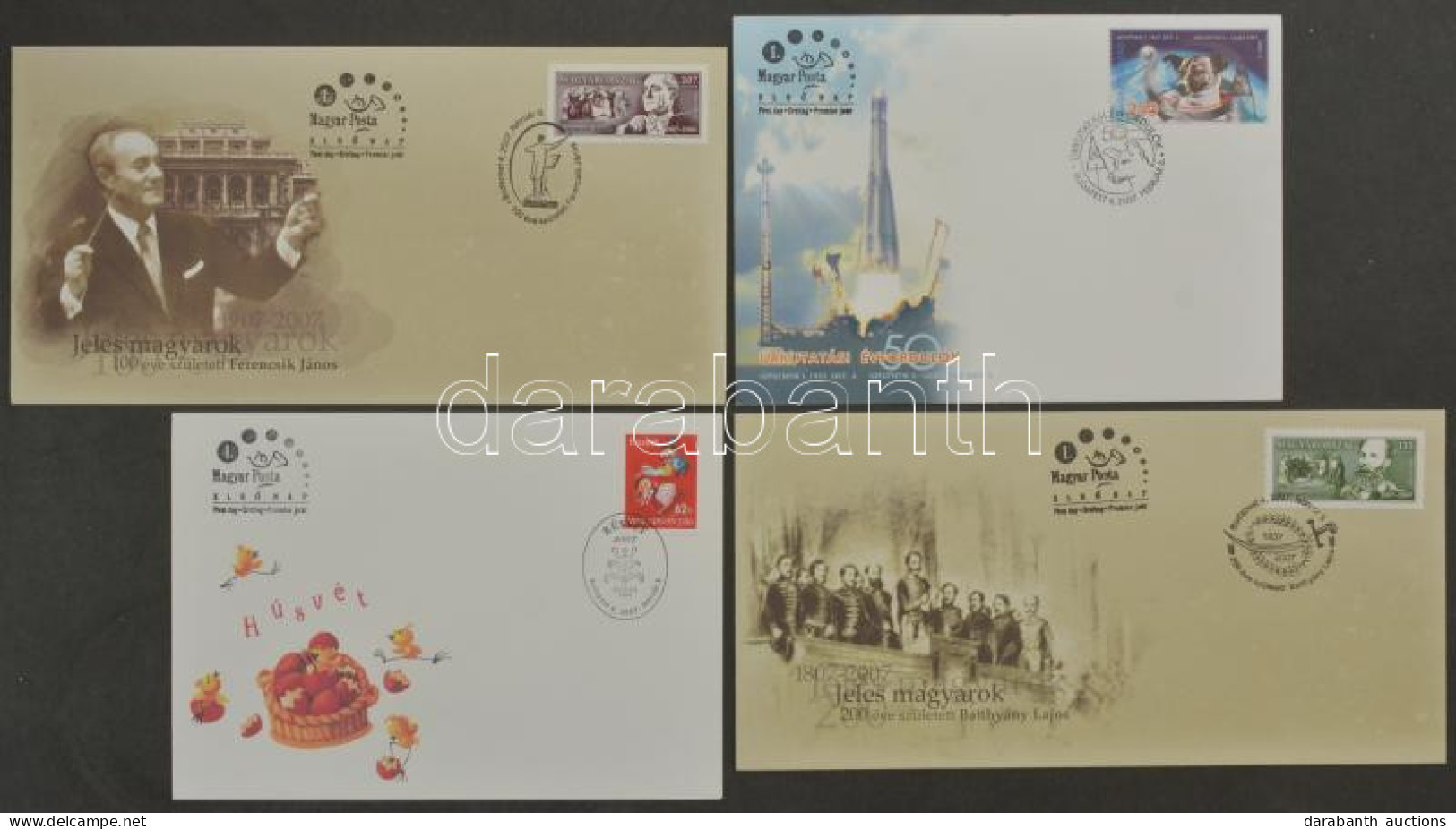 2007 Teljes évfolyam 35 Db FDC-n (Névérték: 9.980)(27.550) - Autres & Non Classés