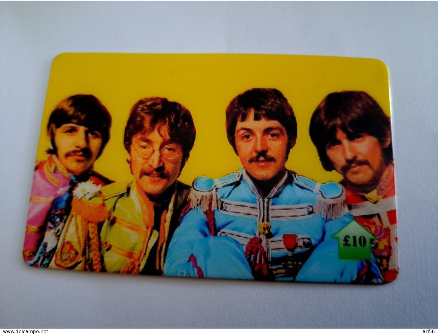 GREAT BRITAIN / 10 POUND /MAGSTRIPE  / BEATLES  PHONECARD/ LIMITED EDITION/  ONLY 500 EX     **15690** - Collezioni