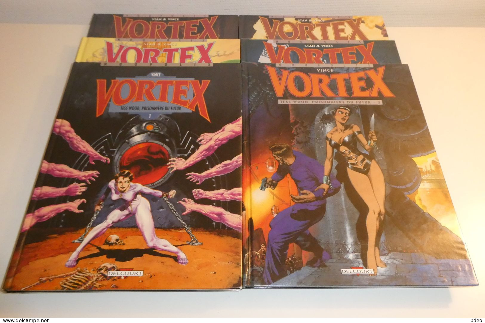 LOT EO VORTEX TOMES 1/2/3/7/8/9/ TBE - Paquete De Libros