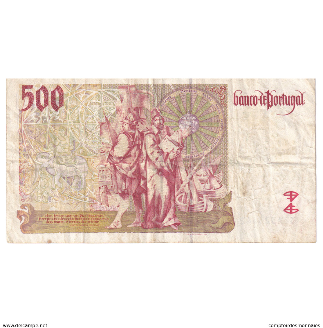 Billet, Portugal, 500 Escudos, 1997-04-17, KM:187a, TB - Portugal