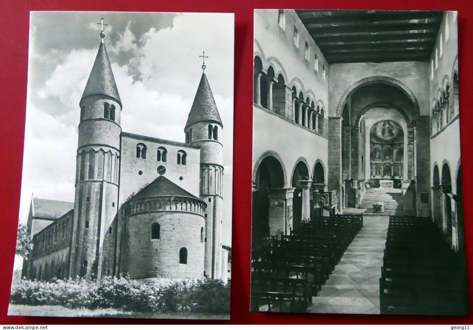 Gernrode - Stiftskirche - Harz - Quedlinburg - 1973 - Echt Foto - Ostchor Westansicht - Quedlinburg