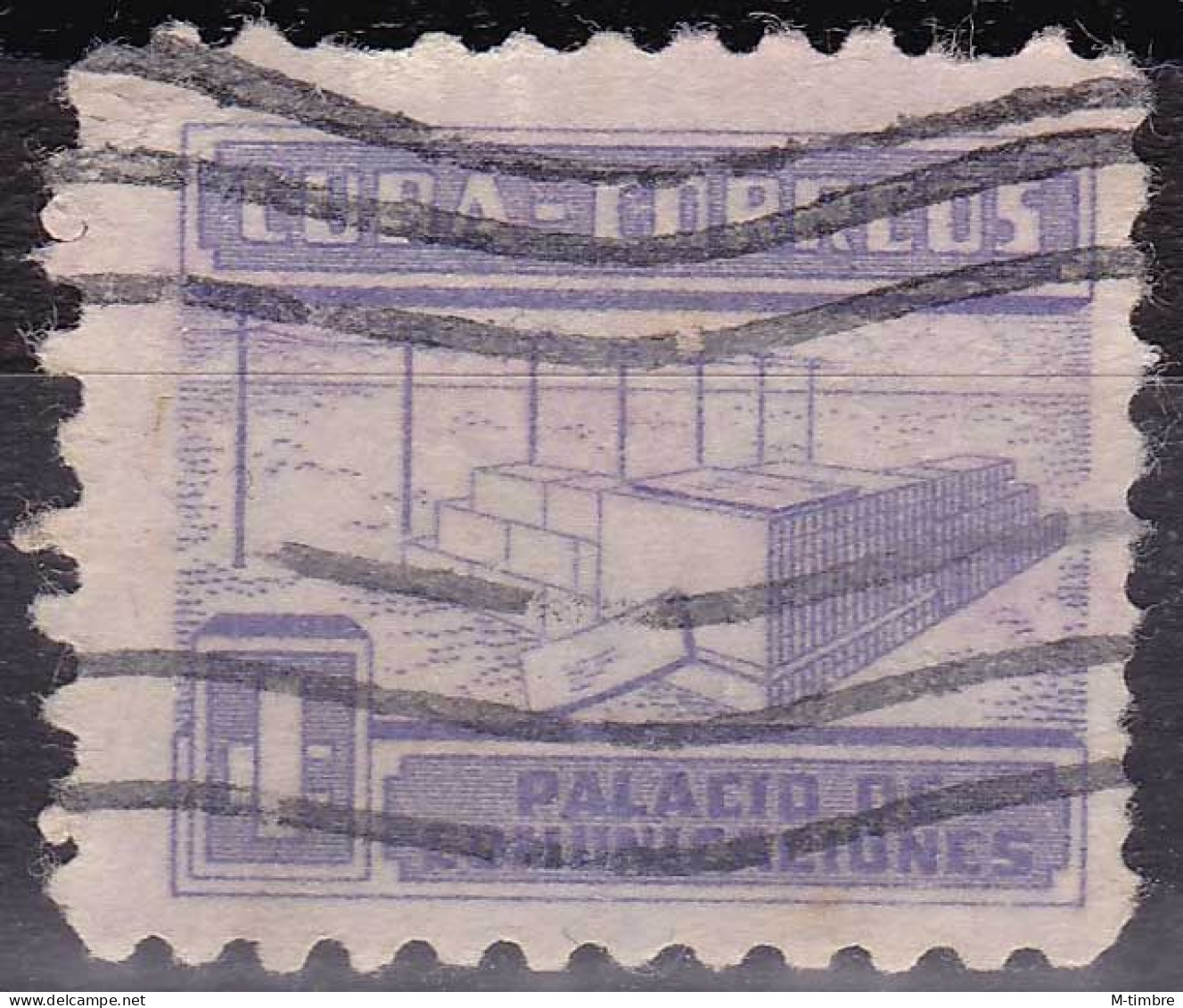 Cuba YT 345 Mi Z11 Année 1951 (Used °) - Used Stamps