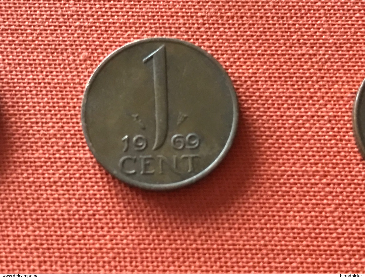 Münze Münzen Umlaufmünze Niederlande 1 Cent 1969 - 1 Centavos