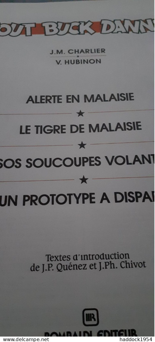 Les Aventures De BUCK DANNY Tomes 2 à 5 CHARLIER HUBINON ROMBALDI 1987 - Buck Danny