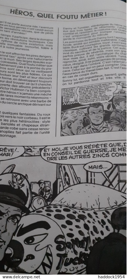 les aventures de BUCK DANNY tomes 2 à 5 CHARLIER HUBINON ROMBALDI 1987