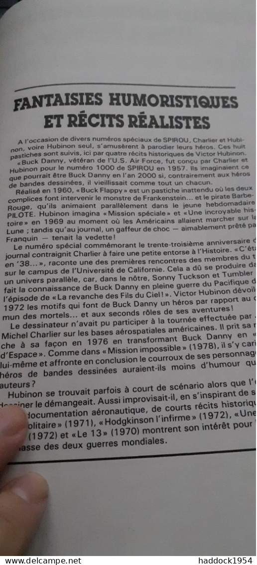 les aventures de BUCK DANNY tomes 2 à 5 CHARLIER HUBINON ROMBALDI 1987