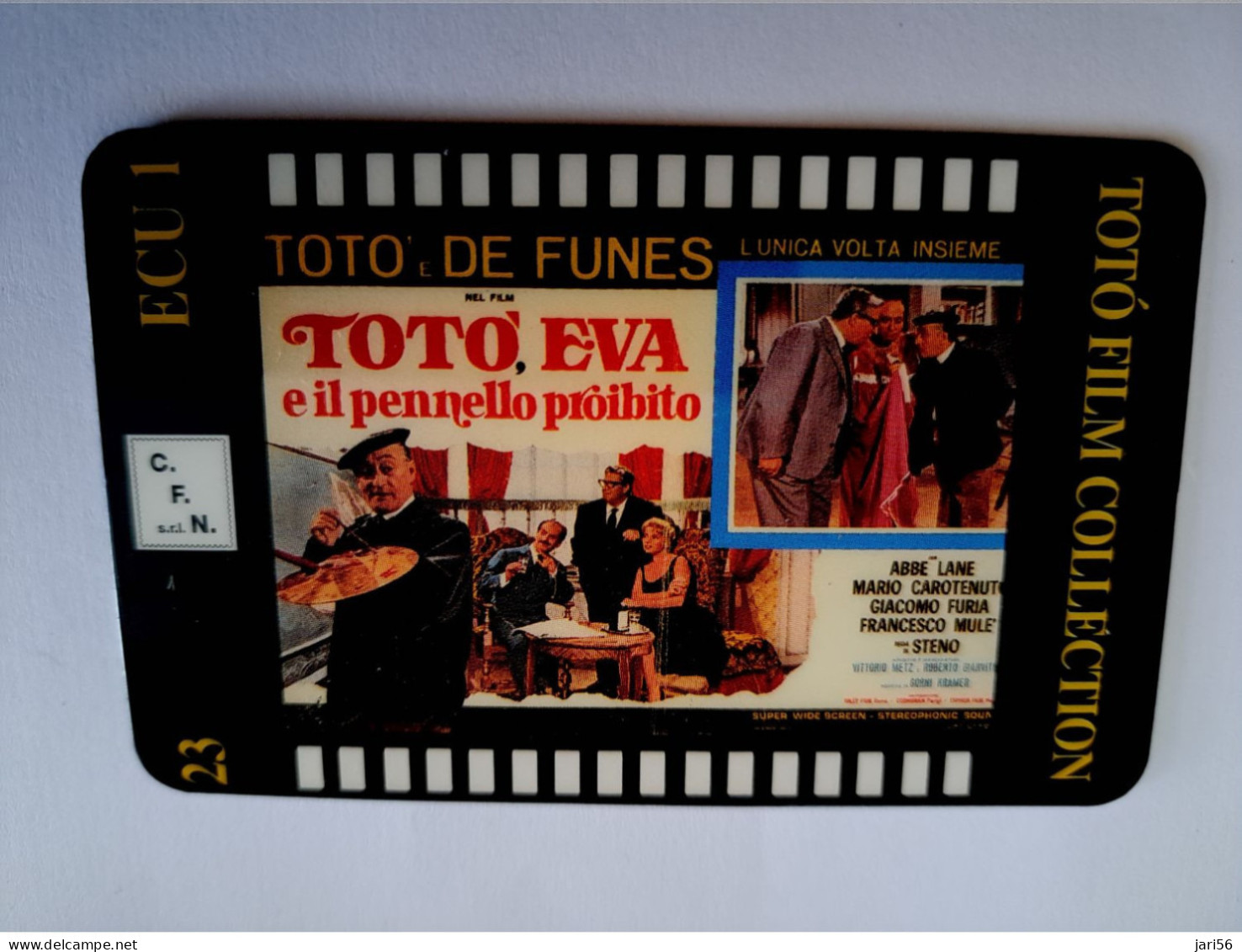 GREAT BRITAIN / 1 POUND / TOTO FILM COLLECTION/ EVA/ FUNES/    PHONECARD/  USED   **15695** - Verzamelingen