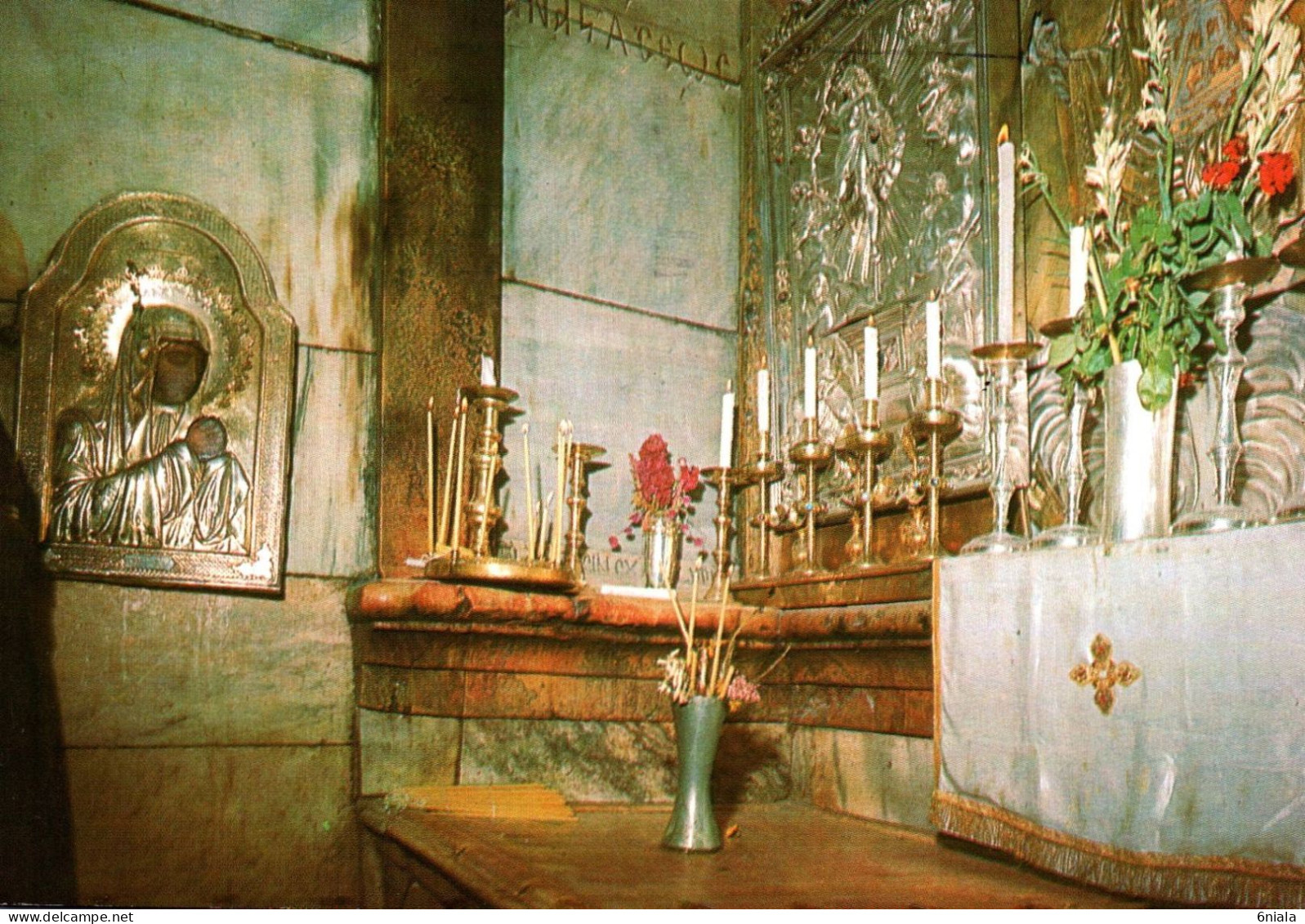 19701  JERUSALEM  EGLISE SAINT SEPULCRE TOMBEAU DE CHRIST    (  Scans) - Israel