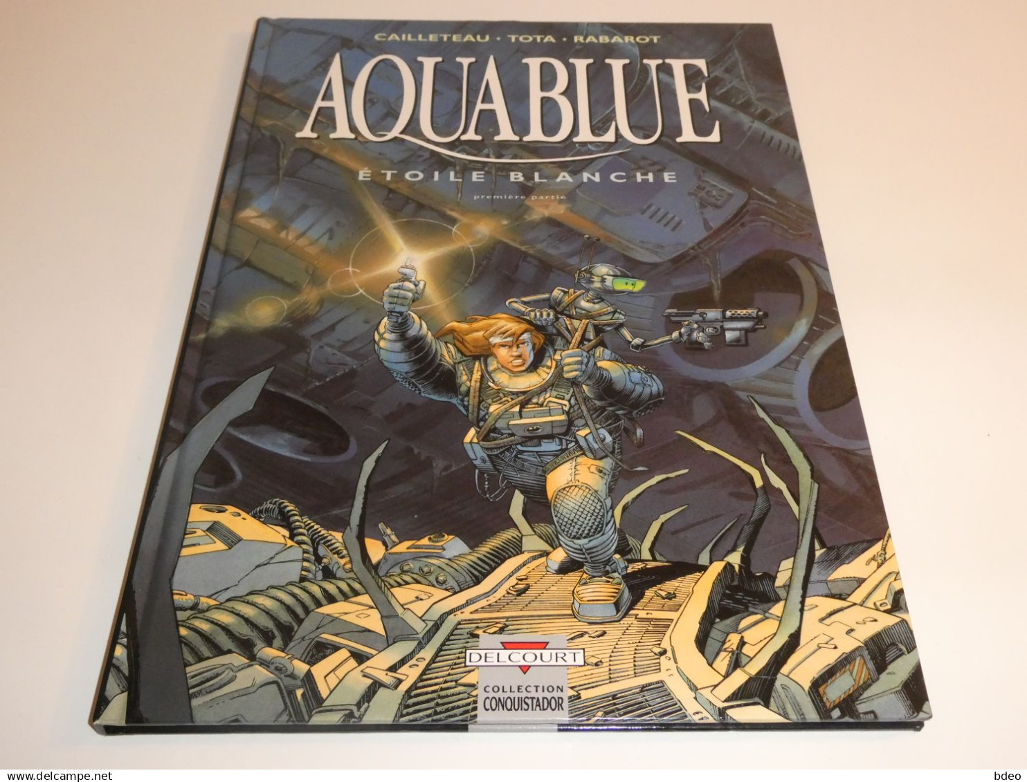 LOT EO AQUABLUE TOMES 2/3/4/5/7/8/9 + COFFRET + 2 EX-LIBRIS / TBE