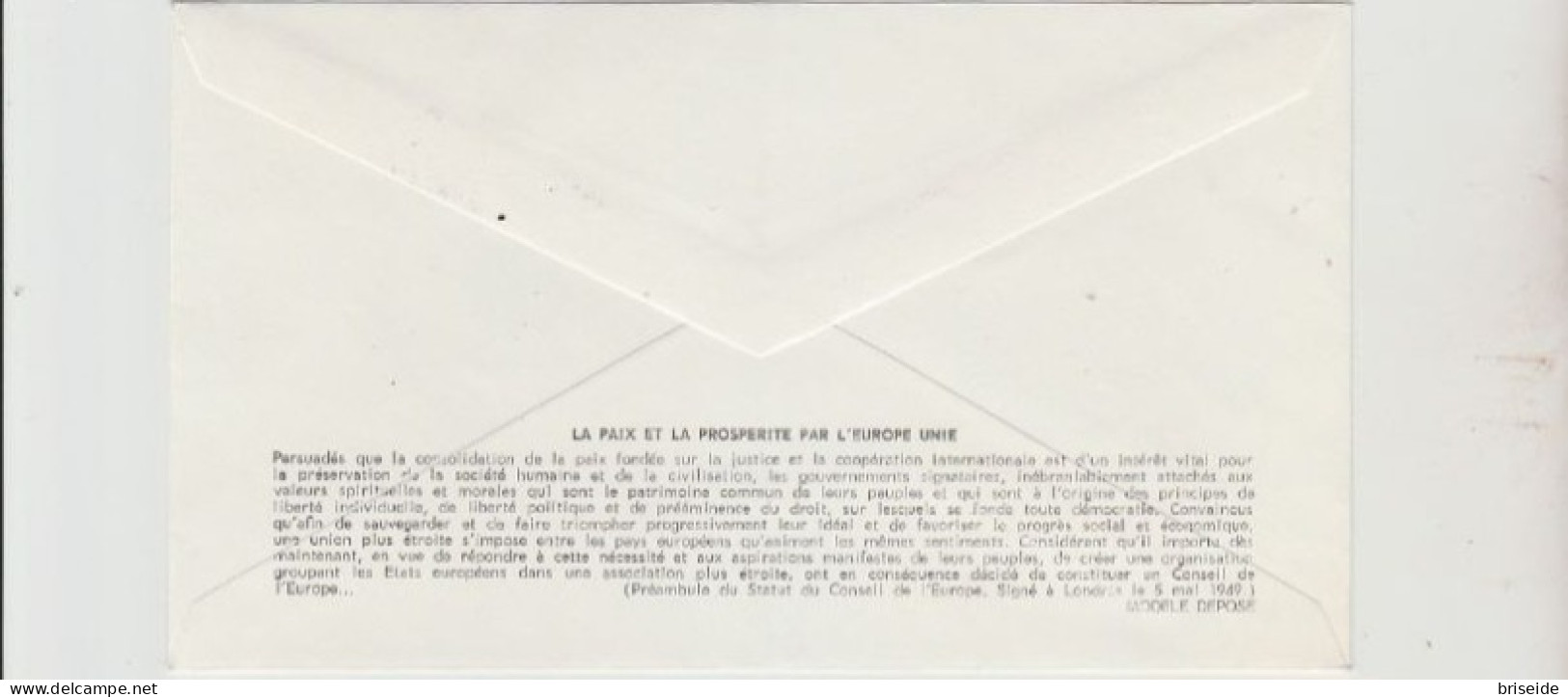 1970 N. 1 BUSTA EUROPA CEPT PREMIERJOUR D'E MISSION FIRST DAY COVER ERSTTAGSBRIEF 1°GIORNO EMIS. REPUBLIQUE FRANCAISE - 1970