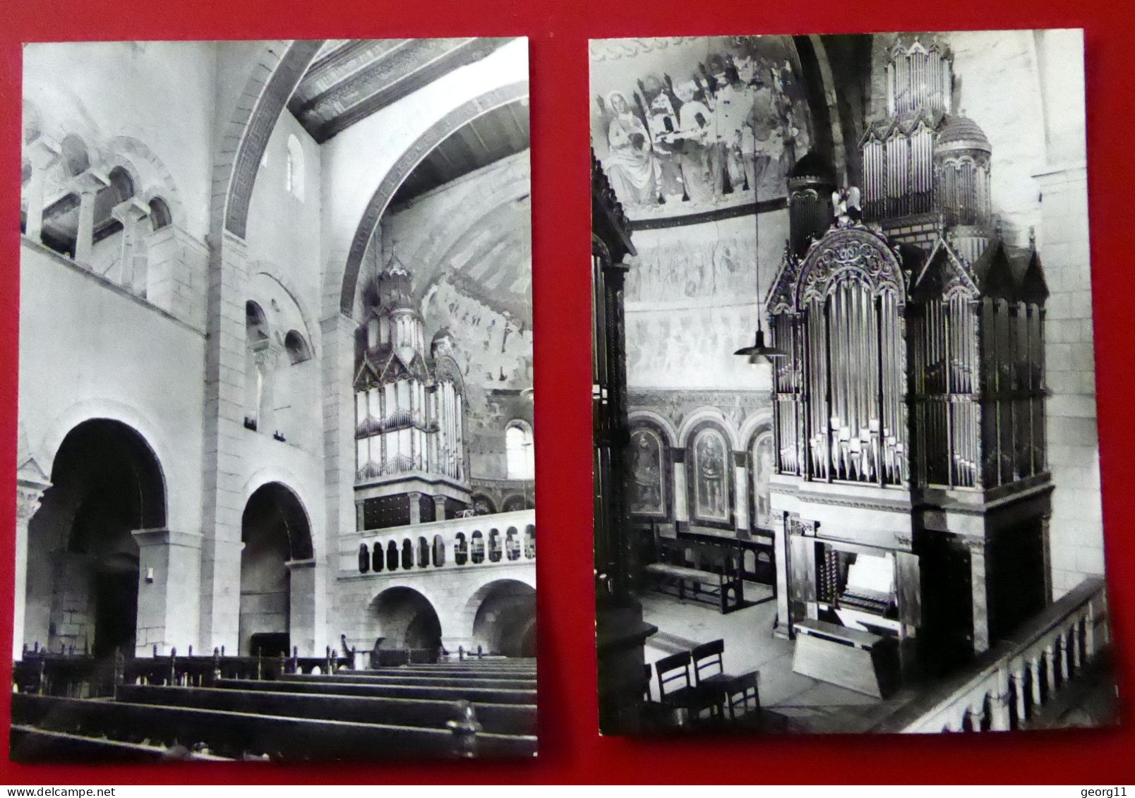 2 X Gernrode - Stiftskirche St. Cyriakus - Harz - Quedlinburg - Echte Fotos - Orgel - Quedlinburg