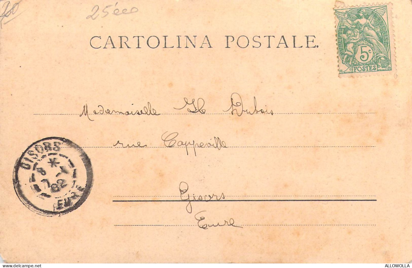24243 " RICORDO DI TORINO-PONTE DI FERRO " ANIMATA -VERA FOTO-CART. POST. SPED. 1902 - Ponti