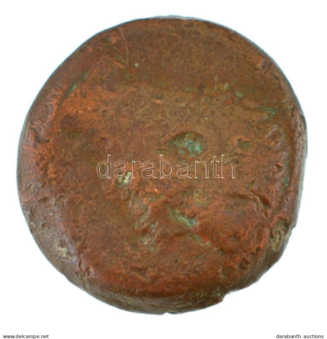 Római Birodalom / Egyiptom / Alexandria / Tiberius 18-19. Obolus Bronz (5,98g) T:F Roman Empire / Egypt / Alexandria / T - Unclassified