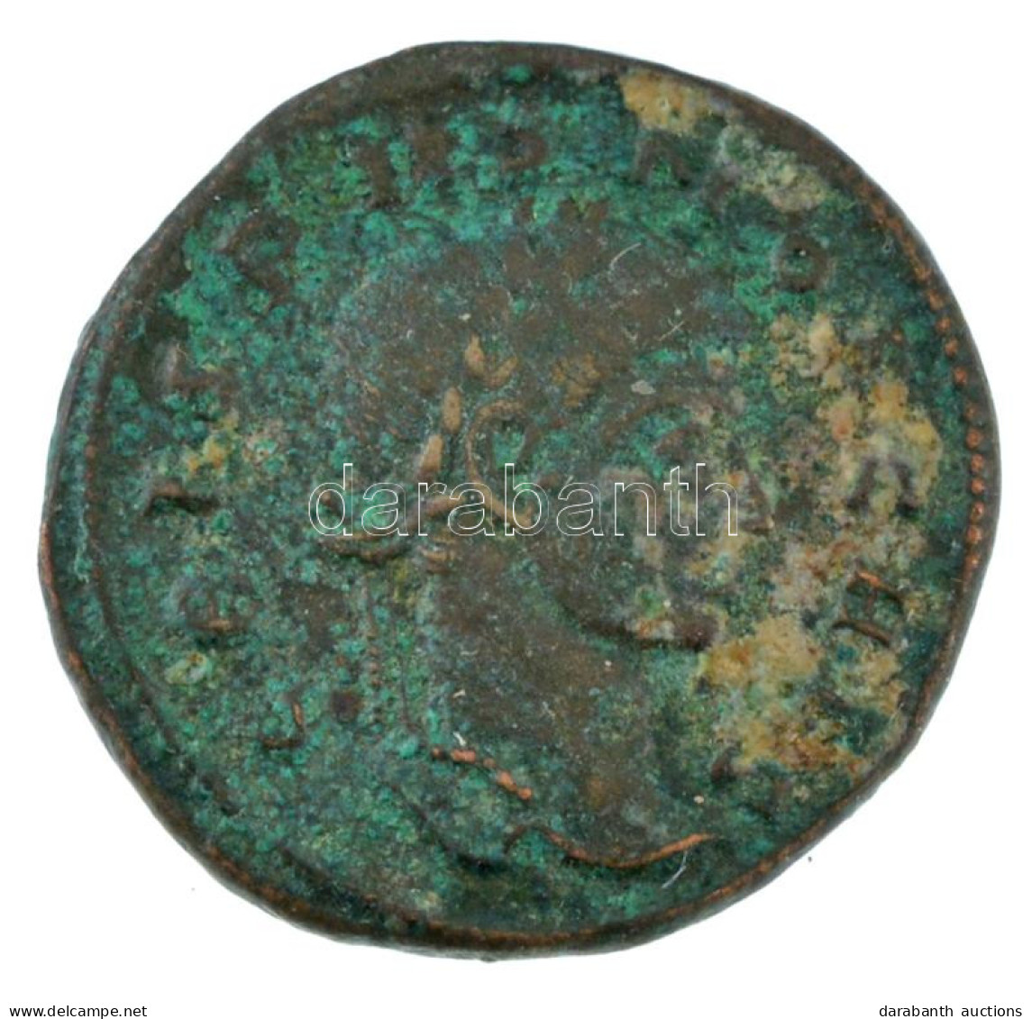 Római Birodalom / Aquileia / Crispus ~321. AE Follis Bronz (3,15g) T:XF,VF Erős Patina Roman Empire / Aquileia / Crispus - Zonder Classificatie