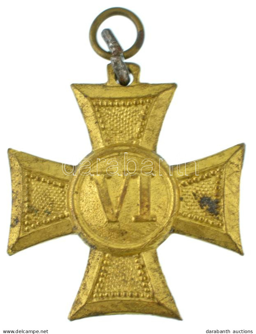 1923. "III. Osztályú Legénységi Szolgálati Jel" Bronz Kitüntetés Mellszalag Nélkül T:XF,VF Hungary 1923. "Distinction Fo - Non Classificati