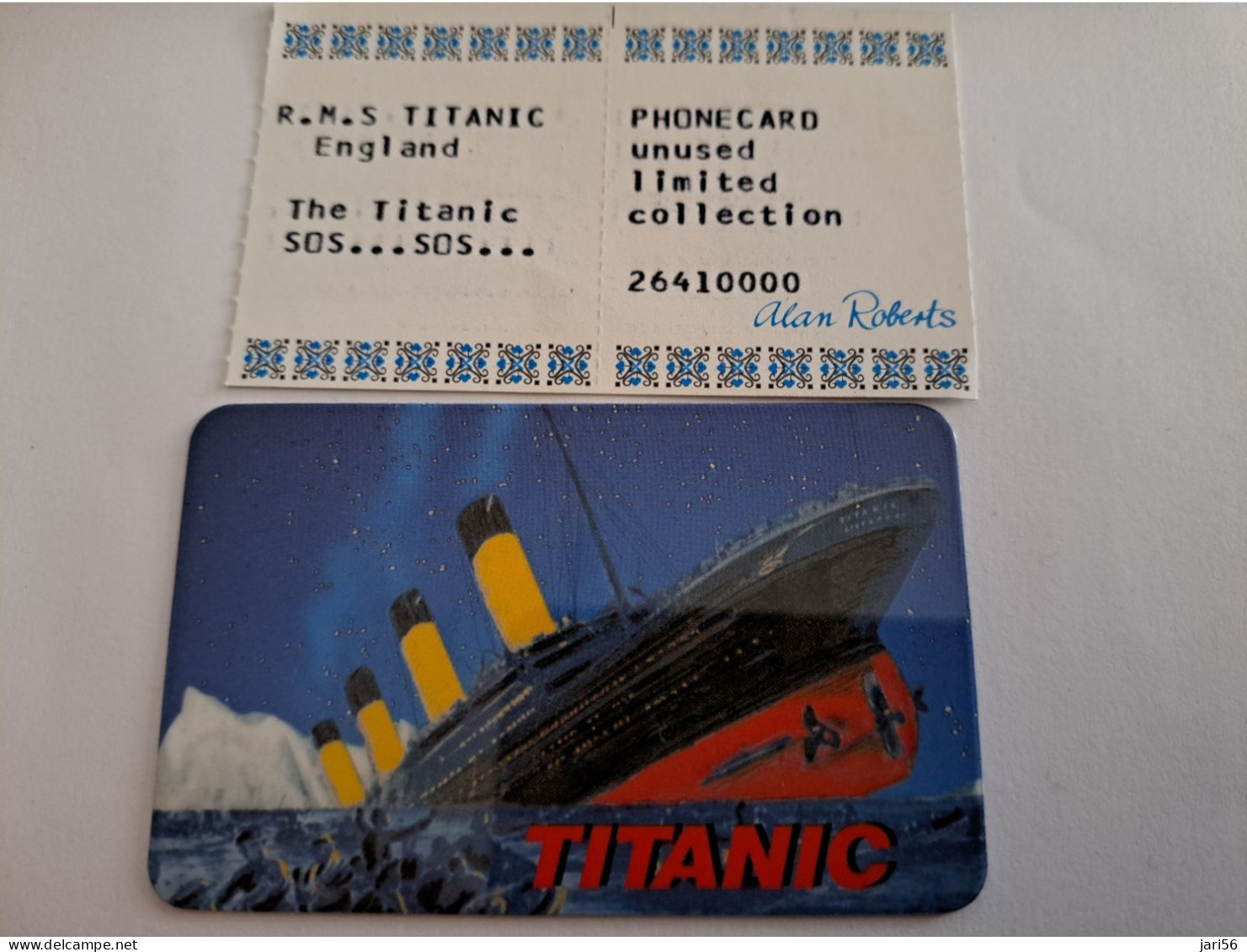 GREAT BRITAIN /20 UNITS / TITANIC/  SINKING AT DARK      /    PREPAID CARD / LIMITED EDITION/ MINT  **14481** - [10] Sammlungen