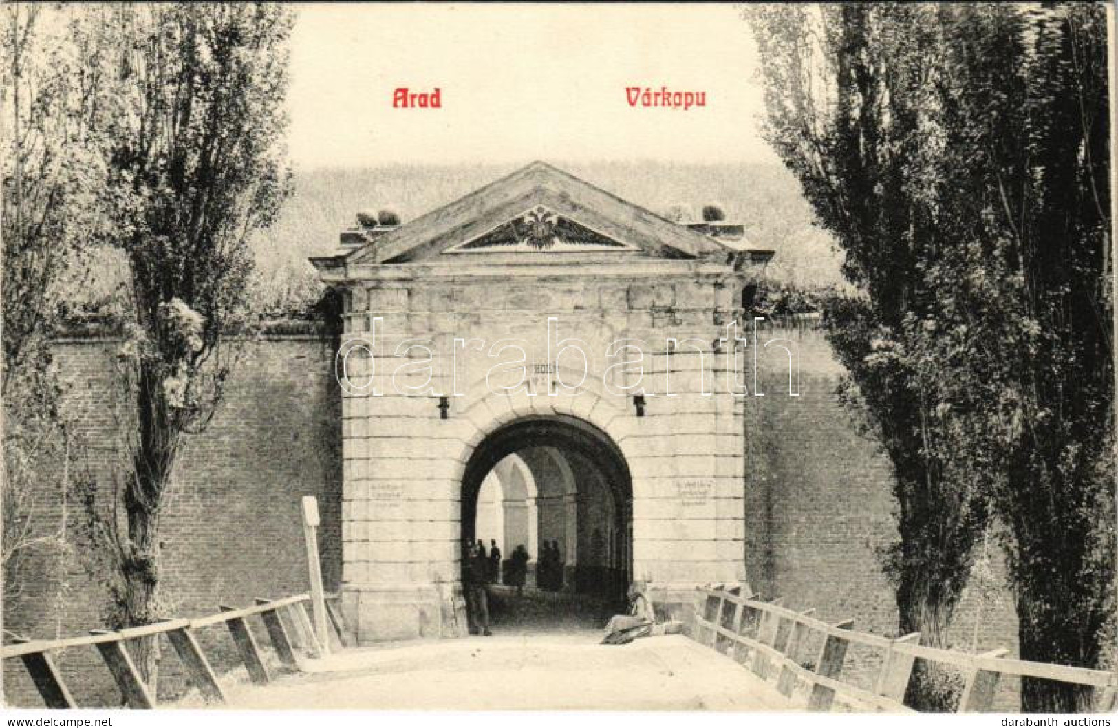 ** T1 Arad, Várkapu. Kerpel Izsó Kiadása / Castle Gate - Non Classés