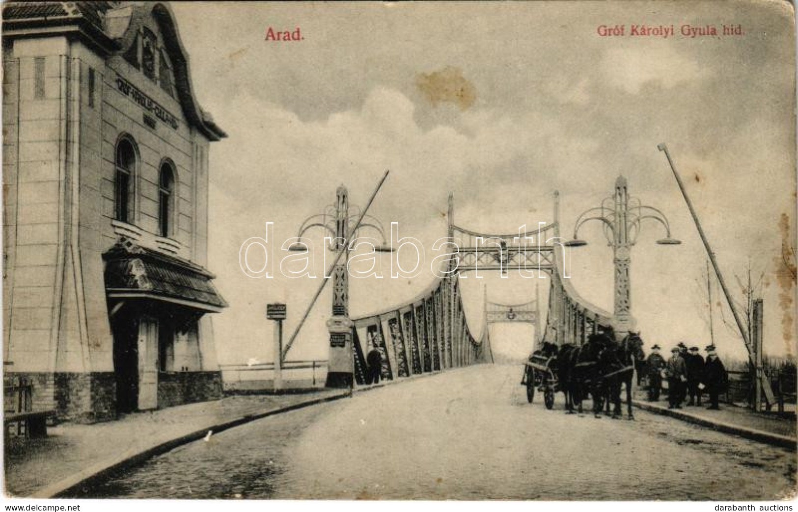 * T3 Arad, Gróf Károlyi Gyula Híd (Erzsébet Híd) / Bridge (Rb) - Non Classés