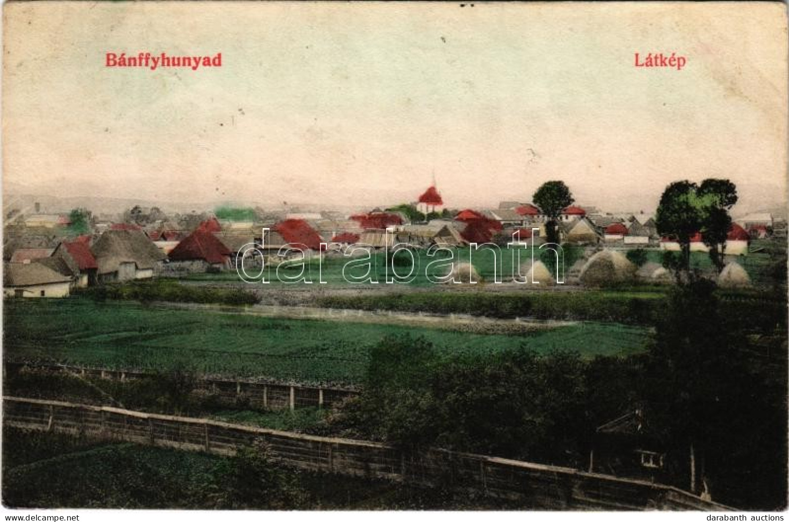 T4 Bánffyhunyad, Huedin; Látkép / General View (r) - Non Classés