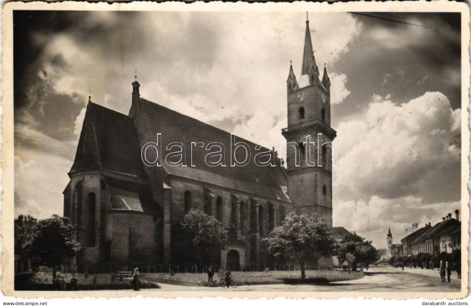 ** T2/T3 Beszterce, Bistritz, Bistrita; Evangélikus Templom / Lutheran Church (EK) - Zonder Classificatie