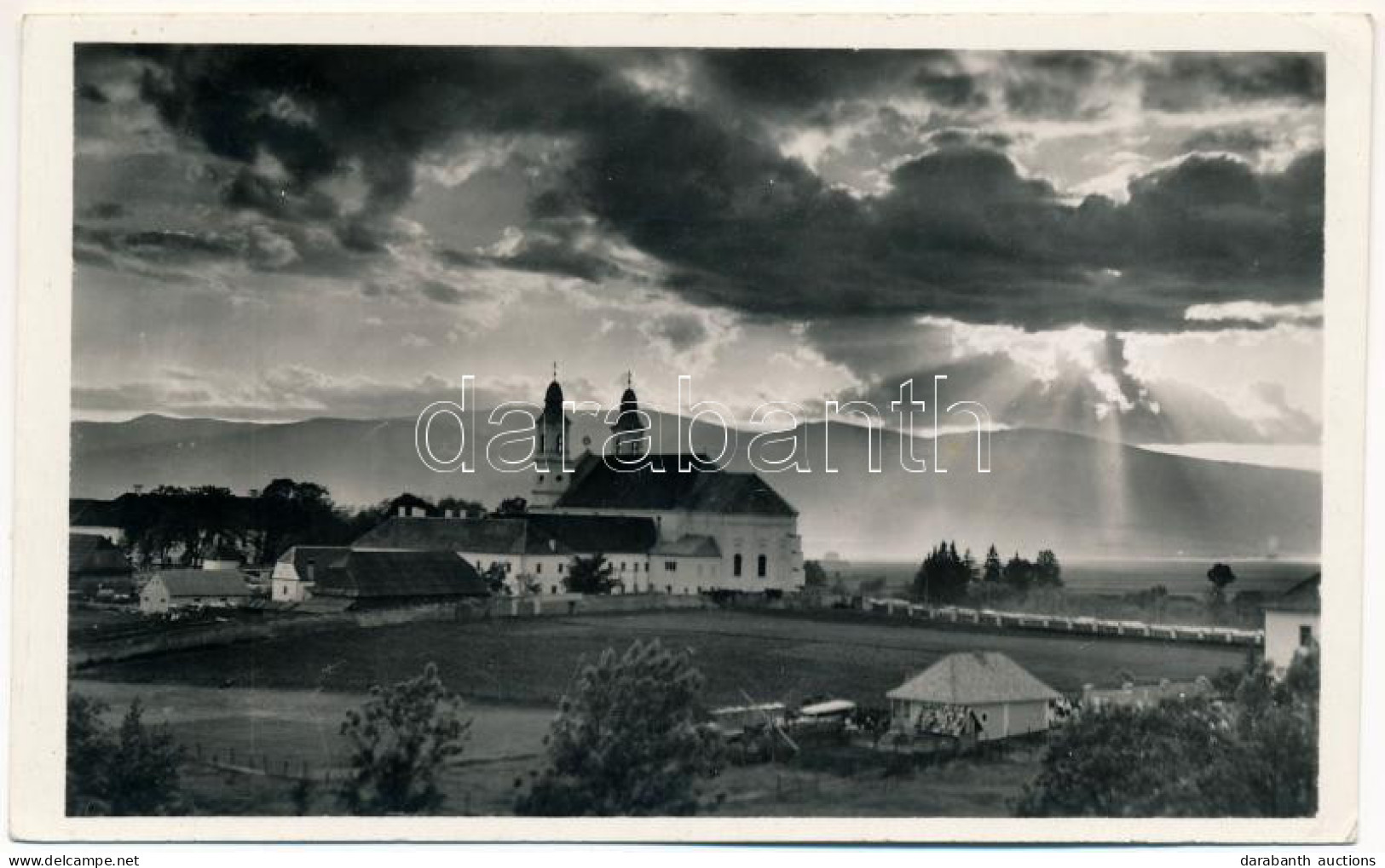 ** T2 Csíksomlyó, Sumuleu Ciuc; Kegytemplom. Andory Aladics Zoltán Mérnök Felvétele / Church - Non Classés